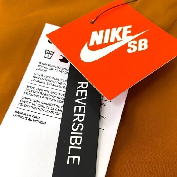 Nike SB ISO X Oski Rozenberg Reversible Jacket Hood Mens BV8284-255 size XS New - Picture 4 of 16